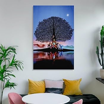 Amazon.co.jp: 藤城清治 走馬灯 絵画 ポスター 工芸品の装飾品